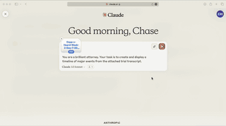 AI Creating Timeline
